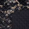 Eurofirany Tagesdecke Blumenmuster, Samt Velours, 200 x 220 cm Bild 2