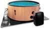 COIL Whirlpool SPA Aufblasbar, Schwimmbad mit Hydromassage, PVC-Bodenunterlage, extra dünn, In- & Outdoor, 4/6 Personen, 150/175 cm Bild 4