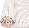 vidaXL Gartenzaun Doppelseitig 90×500 cm Weiß 43627 Bild 5