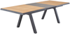 Gartentisch Kumasi , Echtholz , Schwarz, Holzfarben , 200 x 75 x 100 cm Bild 2