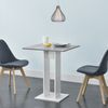 Esstisch Lindesnes 65x65x78 cm Weiß/Betonoptik en. casa Bild 5