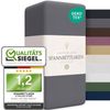 Strauss Home Spannbettlaken Premium, Gummizug: Rundumgummi, 150gr/m2 Premium Jersey 100% Baumwolle Bild 4