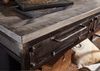 Konsolentisch Mango 150x45x90 grau lackiert HEAVY INDUSTRY #121 Bild 4