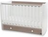 Lorelli Babybett Dream 70 x 140 cm umbaubar Kinderbett Schaukelbett Schreibtisch braun weiß Bild 2