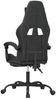 vidaXL Gaming-Stuhl mit Fußstütze Drehbar Schwarz Kunstleder 349563 Bild 5