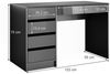 Schminktisch Sherry Anthrazit 120 cm Vicco Bild 3