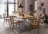 TABLES&CO Tisch 220x100 Mango Natur Metall Silber Bild 3