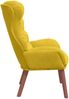 vidaXL Sessel Gelb 69 x 74 x 93 cm Samt 42001894 Bild 5