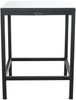 CLP Polyrattan Tisch Alia,schwarz Bild 3