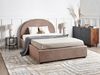 Bett mit Stauraum VAUCLUSE 140 x 200 cm Bouclé Taupe Bild 3