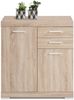 Kommode >Birkenhead< in Eiche - 80x90x50cm (BxHxT) Bild 2