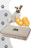 Maelson Lounge Mat für Soft Kennel / Hundekissen - Beige XS (56x36) Bild 2