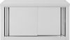 vidaXL Wandhängeschrank mit Schiebetüren 90×40×50 cm Edelstahl 51052 Bild 5