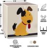 LIFENEY Aufbewahrungsbox Kinder mit Hund Motiv I Spielzeugbox mit Tiermotiv passend für Würfelregale I Ordnungsbox für das Kinderzimmer I Aufbewahrungskorb Kinder Bild 2