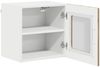 vidaXL Wandglas-Schrank LUCCA Artisan-Eiche 40 x 31 x 40 cm 884852 Bild 5