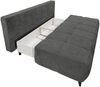 2er Sitzer Elisa – ED Exciting Design | Schlaffunktion & Bettkasten | Mikrofaser Holms Bild 2