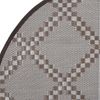 vidaXL Outdoor-Teppich ARAKIL Braun Ø120 cm PP 368478 Bild 5