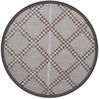 vidaXL Outdoor-Teppich ARAKIL Braun Ø120 cm PP 368478 Bild 2