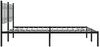 vidaXL Bettgestell mit Kopfteil Metall Schwarz 183x213 cm 376133 Bild 5