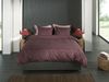 Heckett & Lane Flanell Bettwäsche 135x200 Alloro Blackberry Wine Miniblätter Bild 2