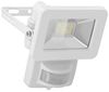 goobay 53878 LED Strahler Bewegungsmelder Außen 10W / PIR Sensor Außenstrahler IP44 / Neutralweißes Licht 850 lm/LED Scheinwerfer Fluter Wandmontage/Gartenstrahler/Weiß Bild 4