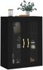vidaXL Wandschrank Schwarz 69,5x34x90 cm 828461 Bild 4