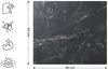 ALLboards Schneidebrett Glas Herdabdeckplatte Schneidebrett 52×60 cm Arbeitsplatte Bild 2