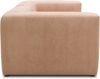 DOMO. collection Sofa 800011, 2 Sitzer, Rechteckig, individuell kombinierbar, Cord 2er Couch, modular, Polstergarnitur, 216 x 108 x 69 (BxTxH), rose Bild 4