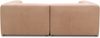DOMO. collection Sofa 800011, 2 Sitzer, Rechteckig, individuell kombinierbar, Cord 2er Couch, modular, Polstergarnitur, 216 x 108 x 69 (BxTxH), rose Bild 5
