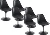 Vente-unique - XAFY Stuhl Plastik Schwarz - B 56,5 cm x H 82 cm x L 49 cm Bild 4