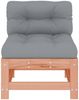 vidaXL Mittelsofas mit Kissen 2 Stk. Massivholz Douglasie 825693 Bild 5