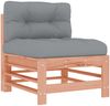 vidaXL Mittelsofas mit Kissen 2 Stk. Massivholz Douglasie 825693 Bild 4
