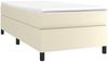 vidaXL Polsterbett Creme 90x200 cm Kunstleder Bild 3