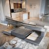 Masseno Ecksofa SIENA mit Schlaffunktion U-Form, Sofa mit Bettkasten Bild 3