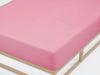Biberna Jersey-Spannbetttuch, 100 % Baumwolle, Pink, 1x 140x200 cm - 160x200 cm Bild 2