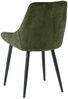 Sit Möbel Stuhl Stuhl, 2er-Set L = 48 x B = 57 x H = 84 cm Bezug grün, Beine schwarz Bild 5