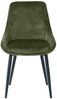 Sit Möbel Stuhl Stuhl, 2er-Set L = 48 x B = 57 x H = 84 cm Bezug grün, Beine schwarz Bild 2