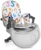 Kinderstuhl Kiwi, Kinder Stuhl-, Sitzerhöhung, Boostersitz, Tisch, klappbar grau weiss Bild 2