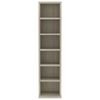 vidaXL CD-Schrank Sonoma-Eiche 21x20x88 cm Holzwerkstoff 800354 Bild 5