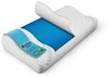 Bestlivings Nackenstützkissen "Silver-Protect" Bezug, Füllung: Polyurethan, Bezug: Polyester, Seitenschläfer, Rückenschläfer, Bauchschläfer, Memory Foam Nackenkissen (Nackenstützkissen "Gel) Viscoelastisch Bild 4
