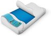 Bestlivings Nackenstützkissen "Silver-Protect" Bezug, Füllung: Polyurethan, Bezug: Polyester, Seitenschläfer, Rückenschläfer, Bauchschläfer, Memory Foam Nackenkissen (Nackenstützkissen "Gel) Viscoelastisch Bild 5