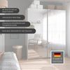 OTTO home Kleiderschrank Mehrzweckschrank Aktenschrank Möbel Mietswohnung Schlafzimmer ASTANA (3 Ausstattungen BASIC/CLASSIC/PREMIUM (inkl. SOFT-CLOSE-FUNKTION) großflächige Spiegelfront, B/H/T: 218/210/59 cm MADE IN GERMANY Bild 3