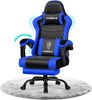 Adormii Gaming-Stuhl Gaming Stuhl ergonomisch Gaming Chair Bürostuhl verstellbare (Gaming Stuhl mit verstellbaren Lendenkissen, Armlehne und Kopfstütze, Gamer Stuhl Bequeme Sitzkissen), gepolsterter Gaming-Stuhl, bis 150 kg Belastbarkeit, mit Wippfunktion Bild 1