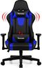 Adormii Gaming-Stuhl Gaming Stuhl ergonomisch Gaming Chair Bürostuhl verstellbare (Gaming Stuhl mit verstellbaren Lendenkissen, Armlehne und Kopfstütze, Gamer Stuhl Bequeme Sitzkissen), gepolsterter Gaming-Stuhl, bis 150 kg Belastbarkeit, mit Wippfunktion Bild 2