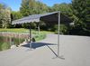 Standmarkise SKORI Dunkelgrau Polyester | Freistehende Markise Sonnenschutz Gartenmarkise Bild 2