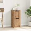 vidaXL Sideboard Artisan-Eiche 30x30x70 cm Holzwerkstoff 856961 Bild 3