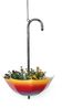 DanDiBo Blumenampel Metall Hängeampel mit Topf Innen Außen Regenschirm Hängepflanzen 57 cm 96258 S Pflanzenhänger Blumenhänger Topfhänger Blumen Bild 4