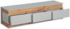 TV-Tisch Berlin ohne Beleuchtung in Perla Gray und Artrisan 150 cm Breit Bild 2