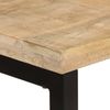 vidaXL Esstisch 110x50x76 cm Massivholz Mango 350679 Bild 5