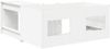 vidaXL Hochbett mit Schreibtisch für Kinder Weiß 80 x 160 cm 3423462 Bild 5